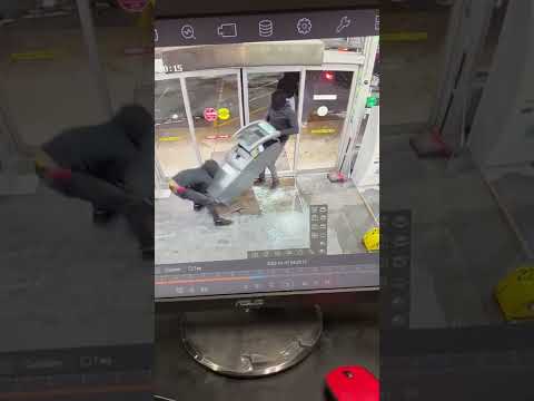 Hyde Park ATM Theft On Video